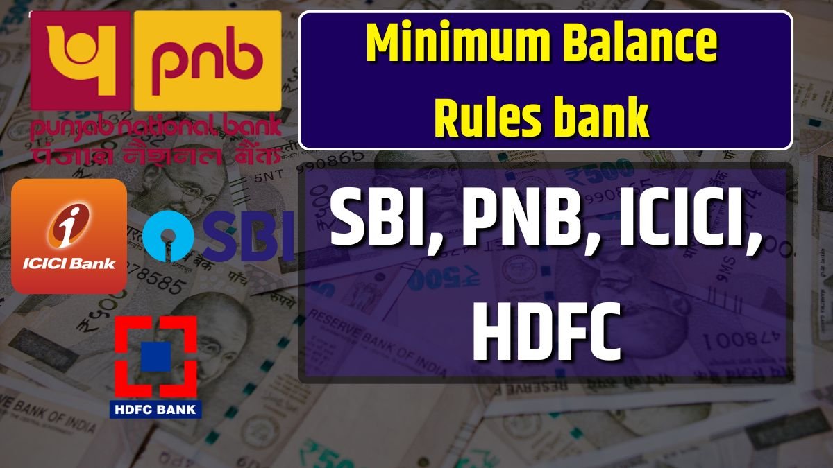 Minimum Balance Rules bank