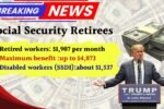 Social Security August 20 Retirees